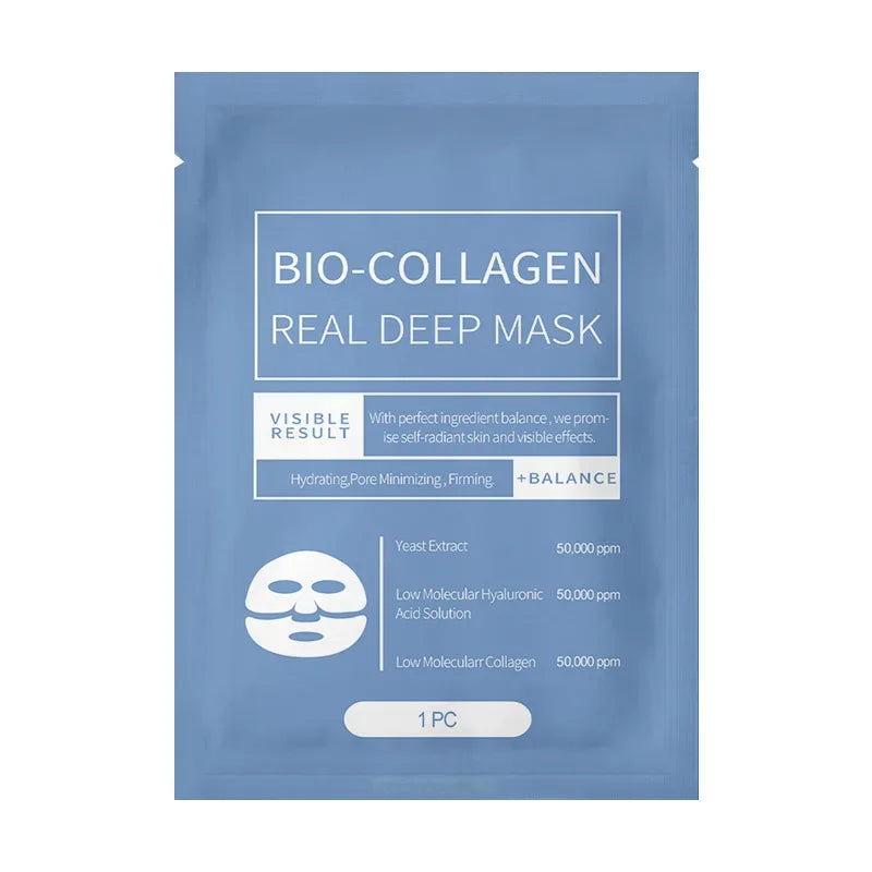 Maschera Viso Bio Collagene – Anti-Rughe, Idratante e Rassodante