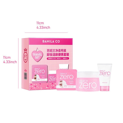 Banila Co – Clean It Zero Iconic Cleansing Travel Set (3 pezzi)