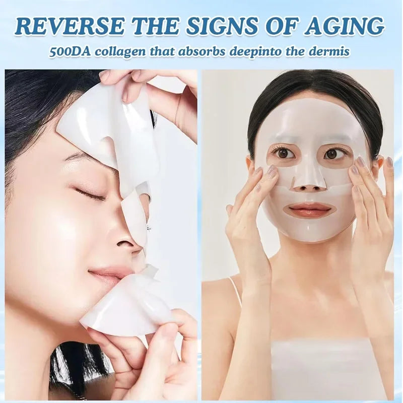 Maschera Viso Bio Collagene – Anti-Rughe, Idratante e Rassodante