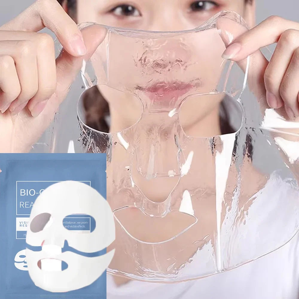 Maschera Viso Bio Collagene – Anti-Rughe, Idratante e Rassodante