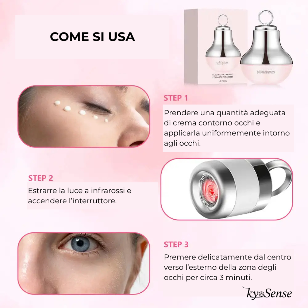Crema Contorno Occhi al Collagene con massaggio