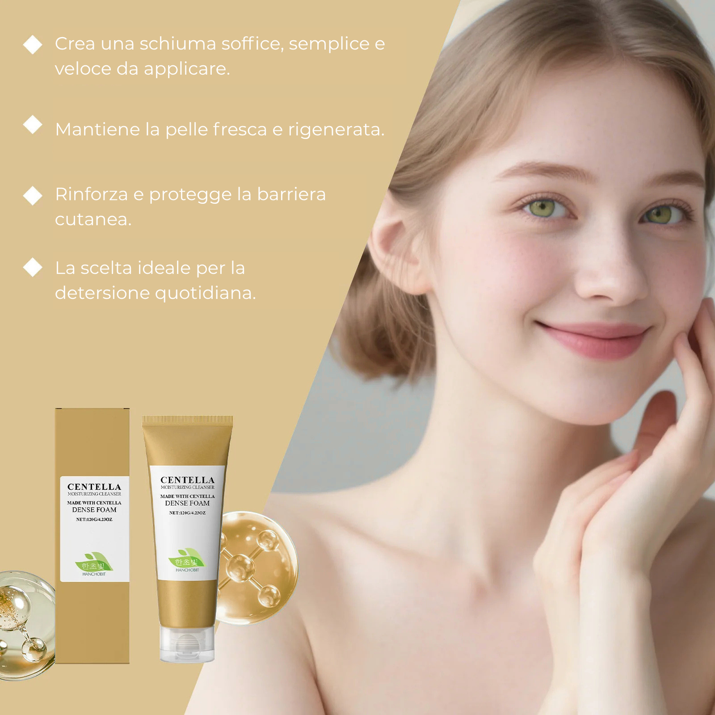 Detergente alla centella