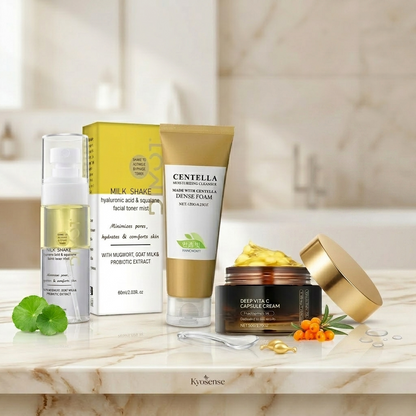 Kit Bagliore Vitaminico & Difesa Anti-Ox (3 Trattamenti Protettivi + 3 Omaggi Esclusivi)