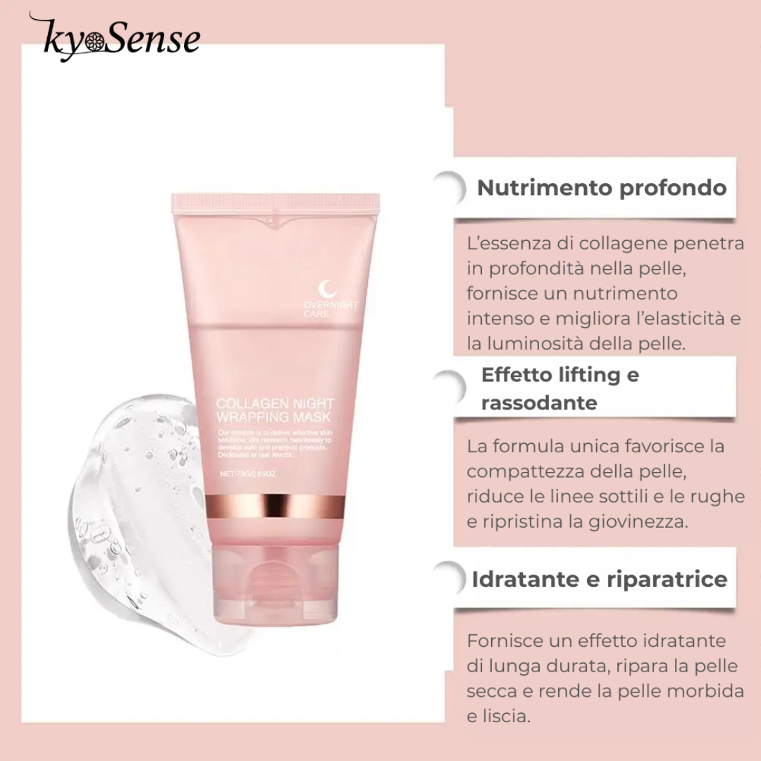 Maschera Viso al collagene