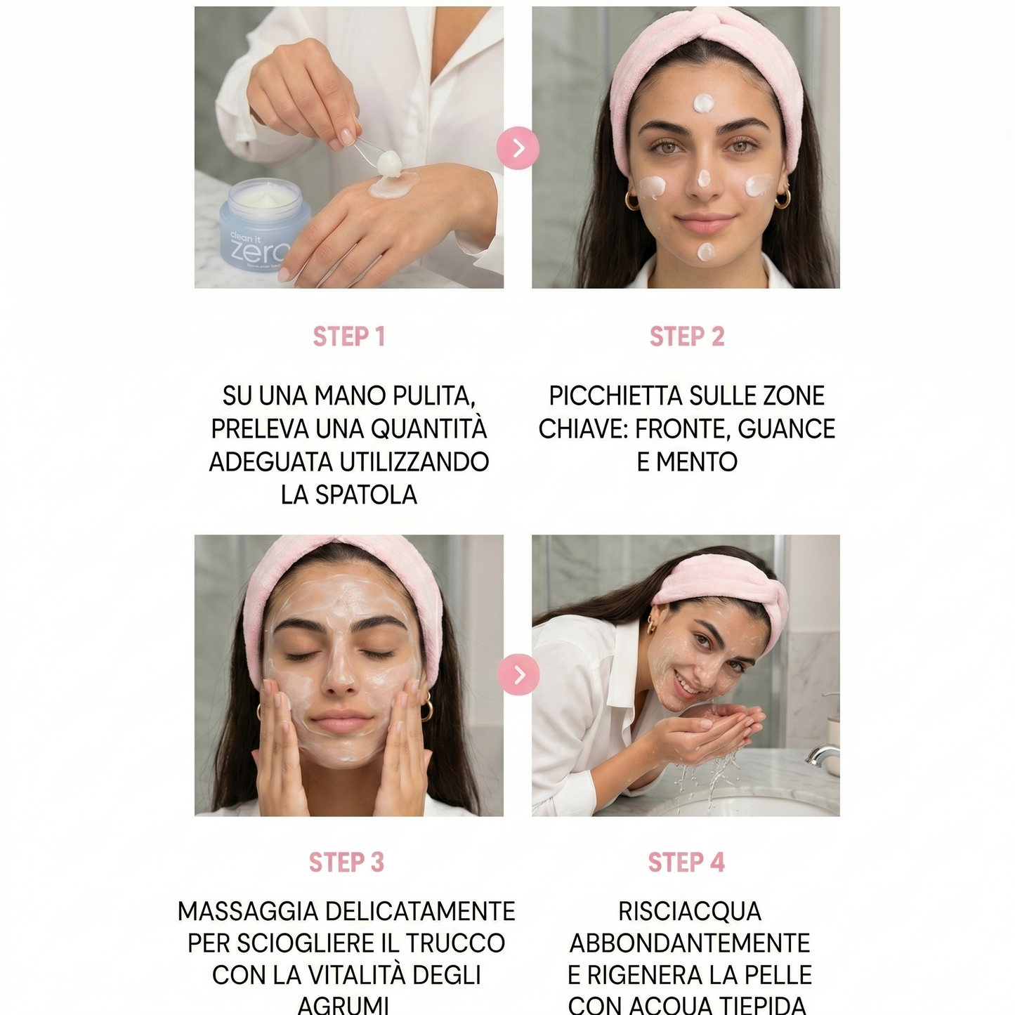 BANILA CO Clean It Zero Purificante - Balsamo Detergente Coreano Ipoallergenico con 7 Erbe Botaniche, 25ml - Formato Viaggio